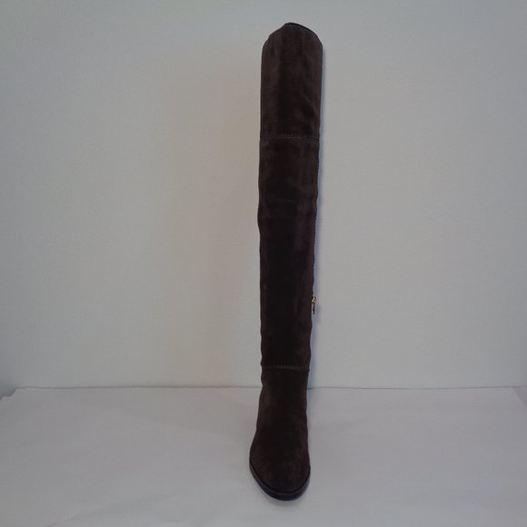 Coach LUCIA SPLIT SUEDE New Over the Knee Boots - Picture 3 of 8